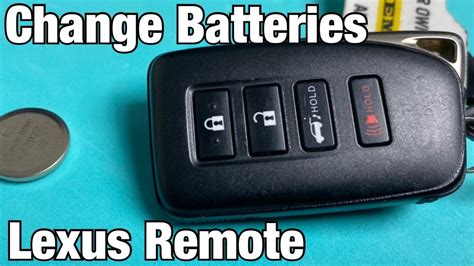 What size battery is used in Lexus remo